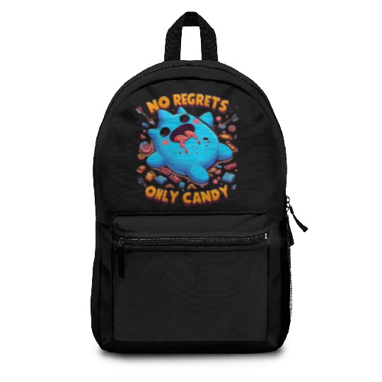 Stitch Halloween No Regrets Only Candy Backpacks