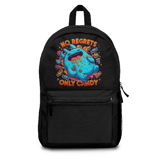 Disneyland Stitch Halloween No Regrets Only Candy Backpacks