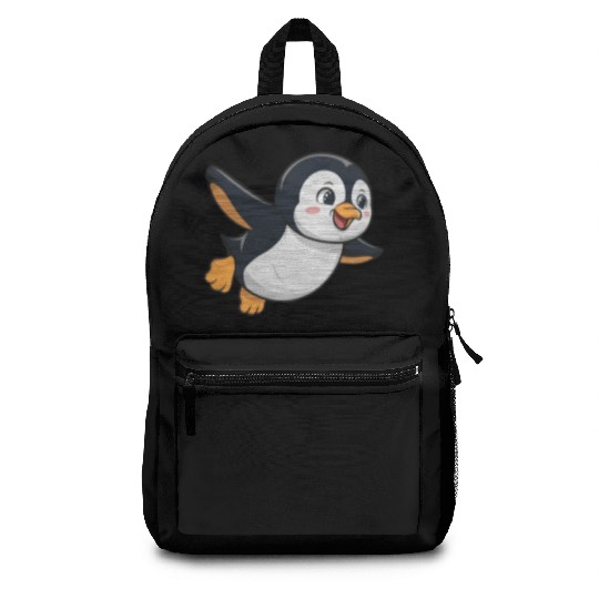 penguin logo , funny penguin , Penguin Lovers Backpacks