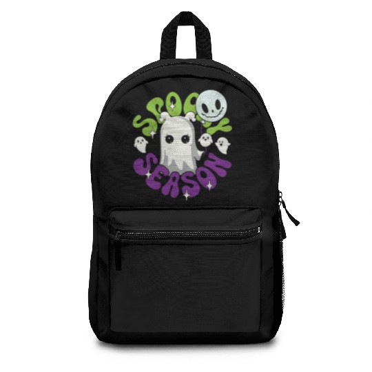 Halloween Ghosts Spooky Season Backpacks