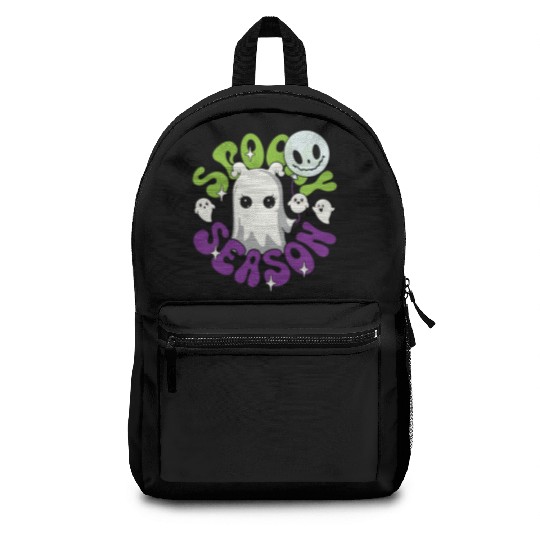 Halloween Ghosts Spooky Season Backpacks