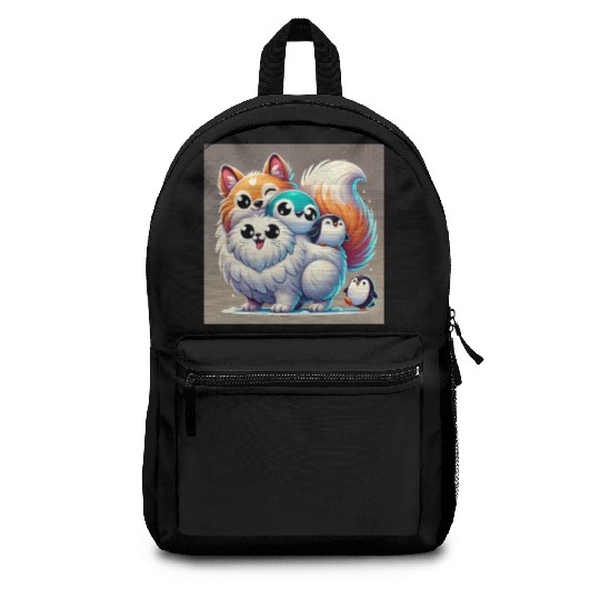 Frost Pals is a mix of a bunch of winter animals. Backpacks