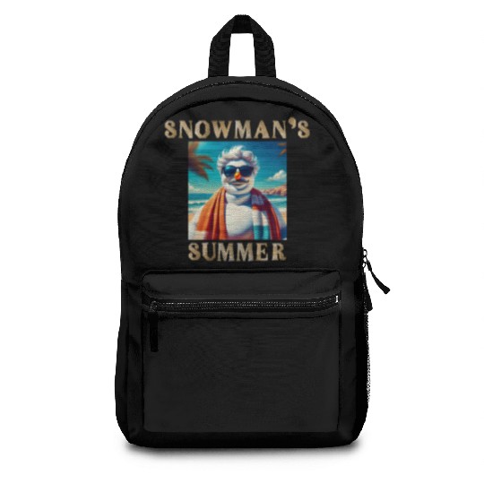 Chillin' Snowman: A Summer Surprise Backpacks