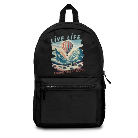 Live life above the clouds - Hot Air Balloon Backpacks