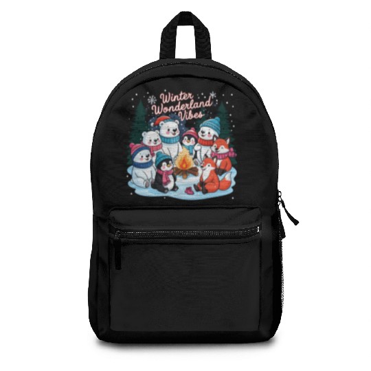 Winter Wonderland Snowflake Backpacks