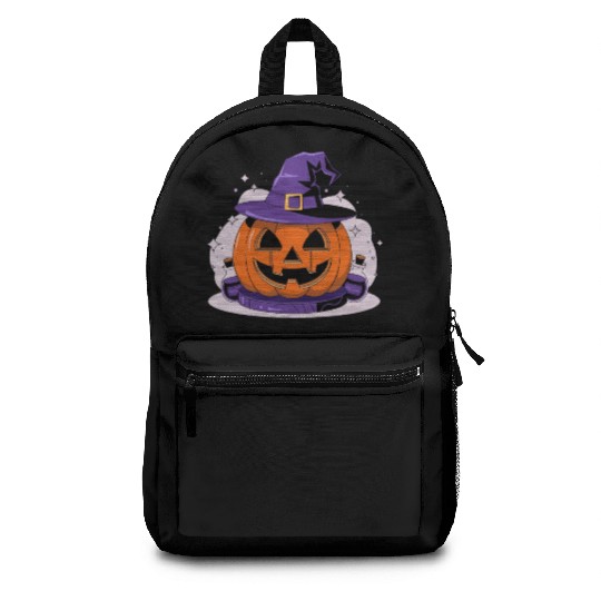 Witchy Jack-O'-Lantern Backpacks