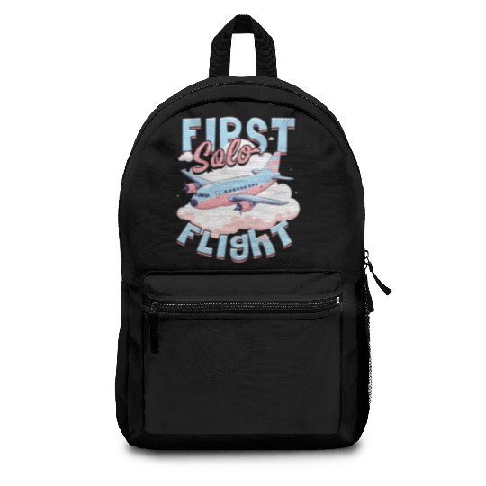 First Solo Flight Pilot Backpacks