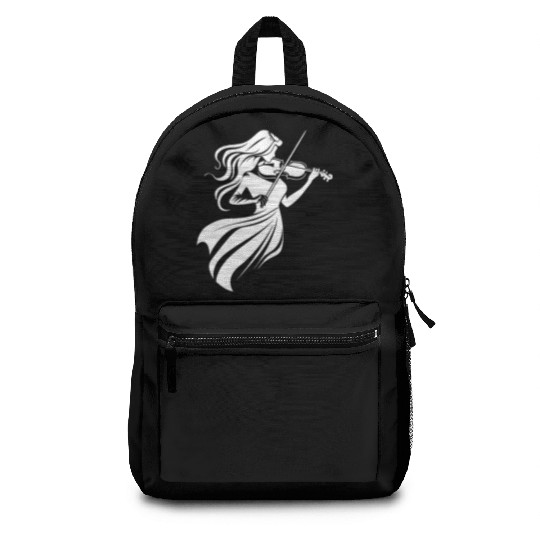 Violin Girl Backpacks