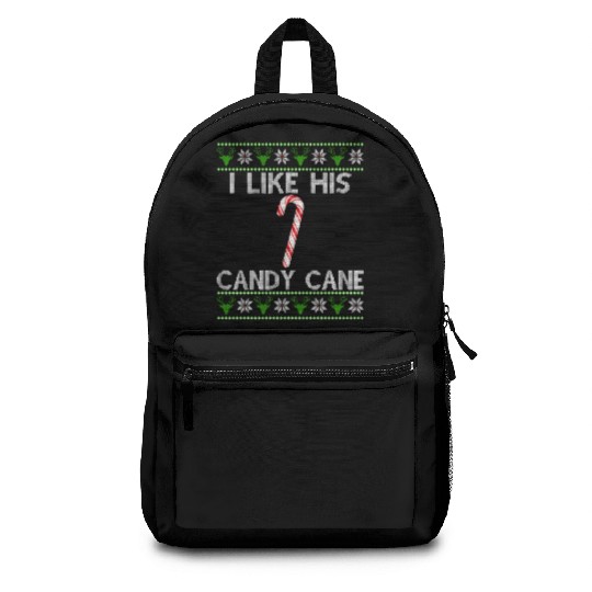Family Ugly Christmas Couple Matching Funny Backpacks