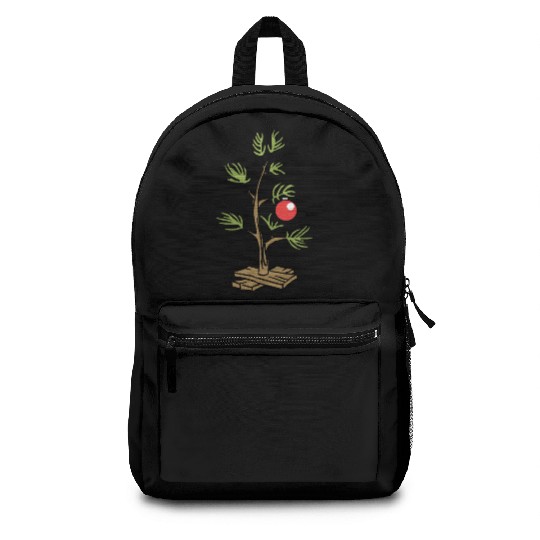 Funny Christmas Tree Peanuts Christmas Backpacks