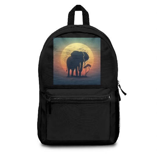 Elephant Graphic Backpacks