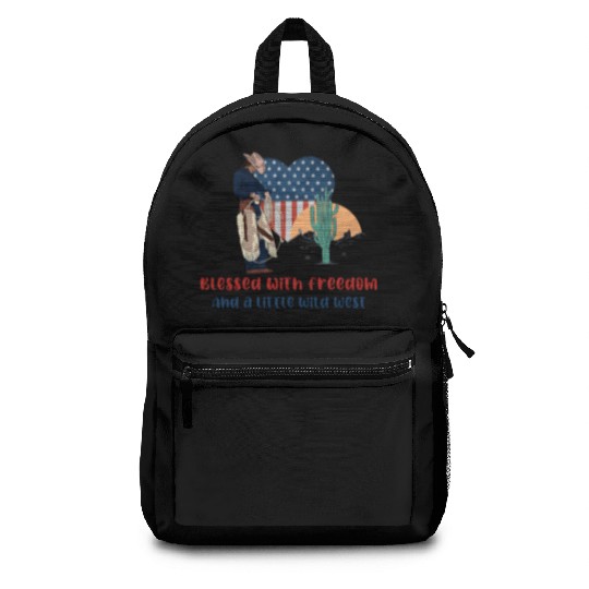 Blessed with Freedom and a little Wild West Backpacks