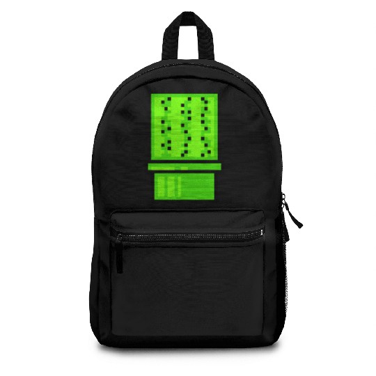 Cactus Cacti Retro Video Game Pixel Flower Pot Backpacks