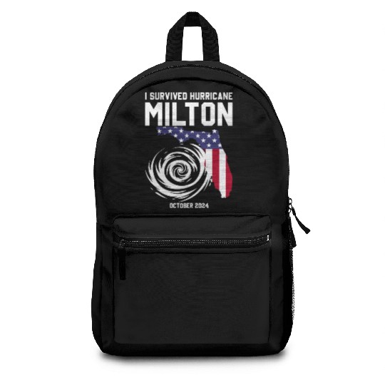 I survived Hurricane Milton October 2024 Florida Backpacks