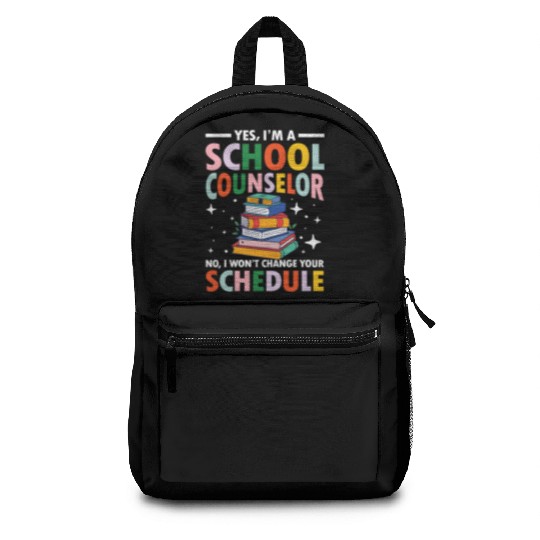 Yes I'm a School Counselor for a School Counselor Backpacks