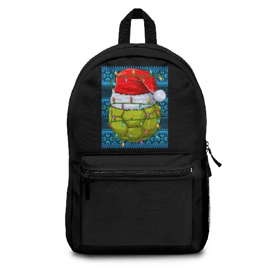 Handball Christmas Lights Backpacks