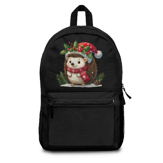 Christmas Merry Christmas For Gift Hedgehog Backpacks