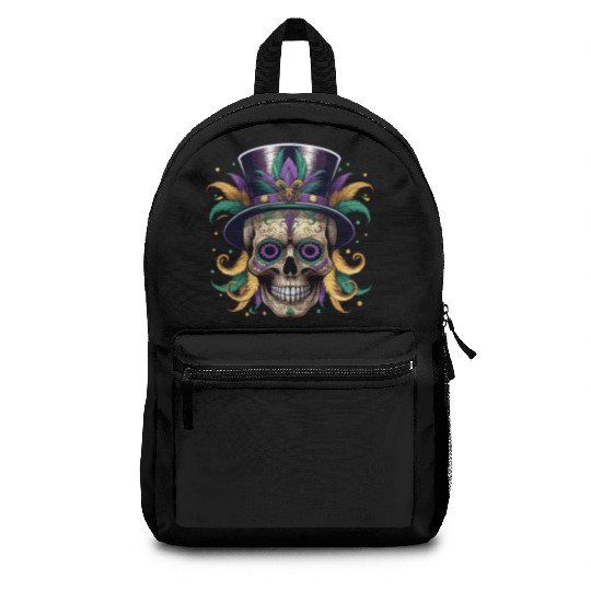 Dia De Los Muertos Festival Parade Mardi Gras Backpacks