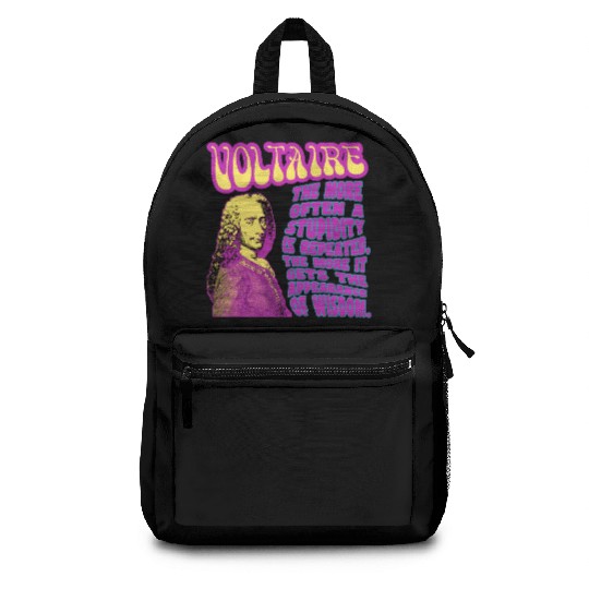 The More Often... Voltaire Backpacks