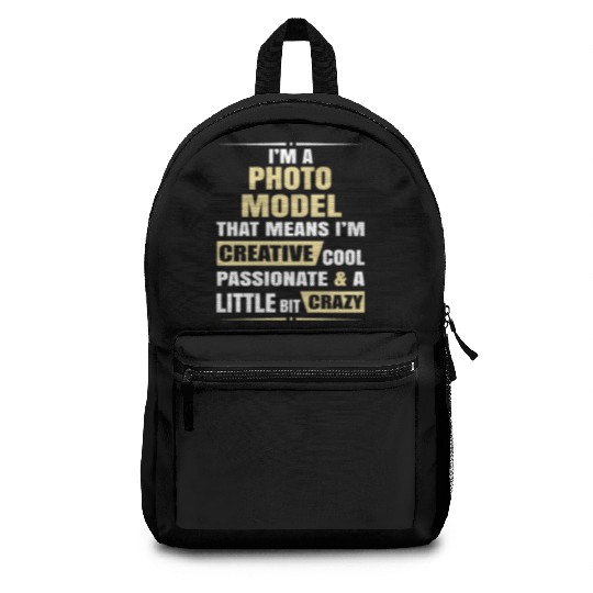 Photo Model Creative Cool And Crazy Backpacks