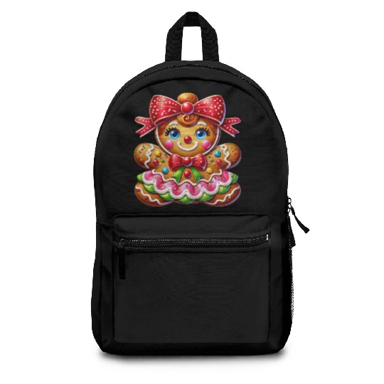 Gingerbread Christmas, Merry Christmas, Candy Backpacks