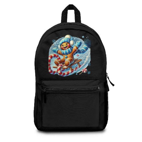 Gingerbread Christmas, Merry Christmas Backpacks