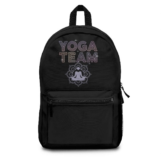 Relax and Rejuvenate with Yoga Mandala Artwork Backpacks