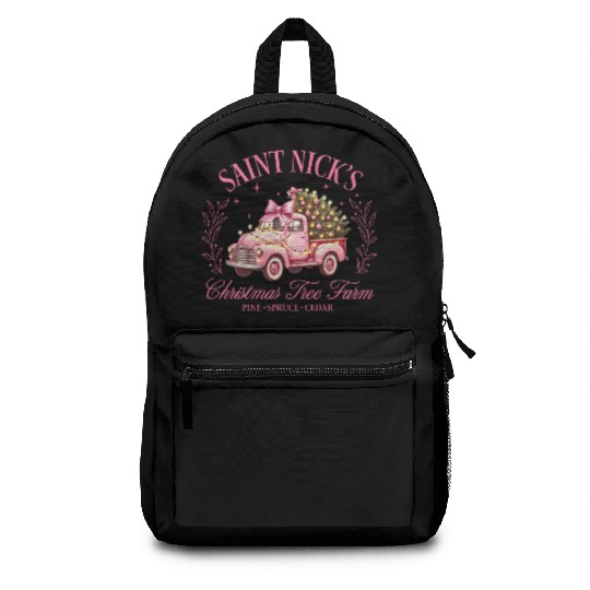 Saint Nicks Christmas Tree Farm Backpacks