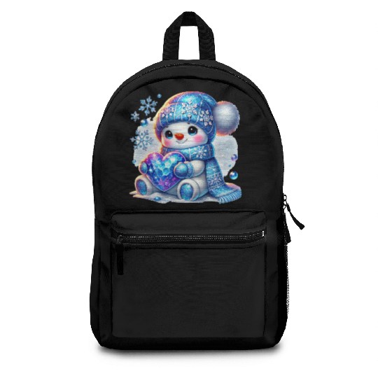 Snowman Christmas, Cute Christmas Backpacks