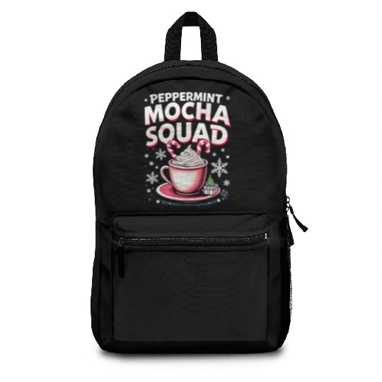 Peppermint Mocha Squad Backpacks