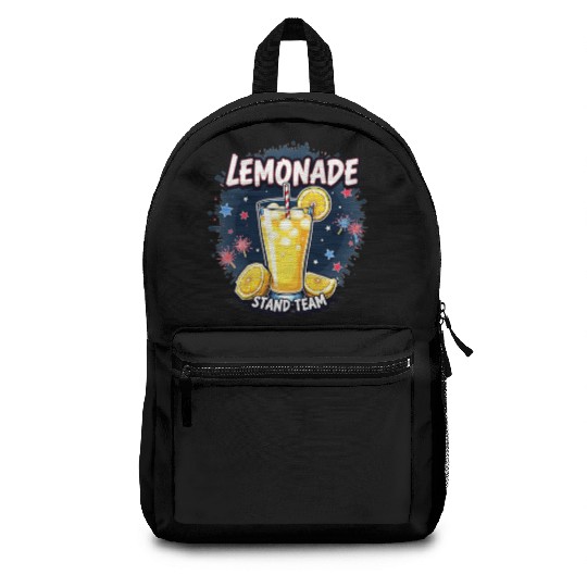 Lemonade stand team Backpacks