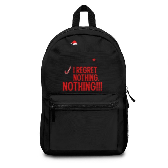 Naughty, Nice, No Regrets Christmas Backpacks