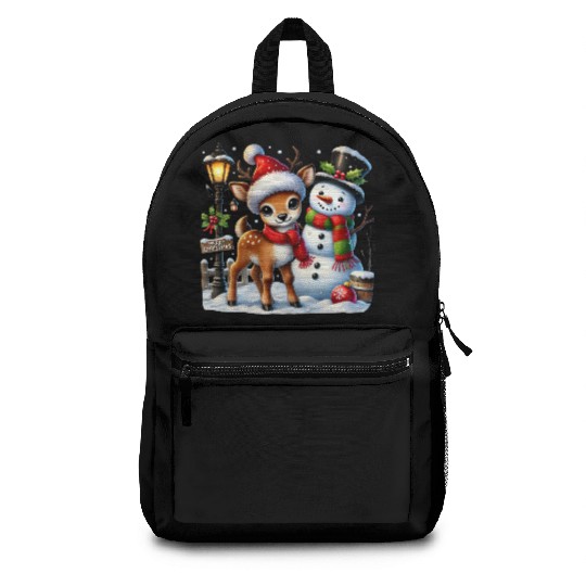 Snowman Christmas, Merry Christmas Backpacks
