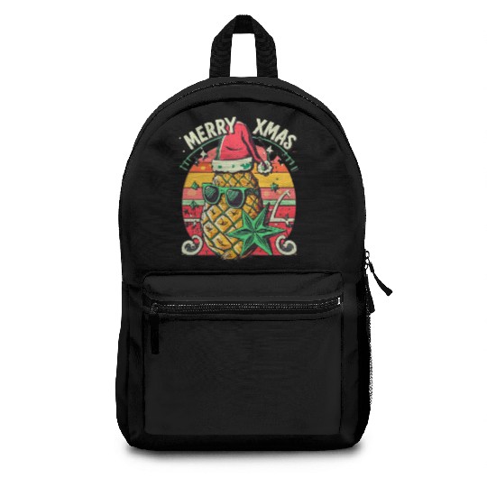Pineapple Christmas Backpacks