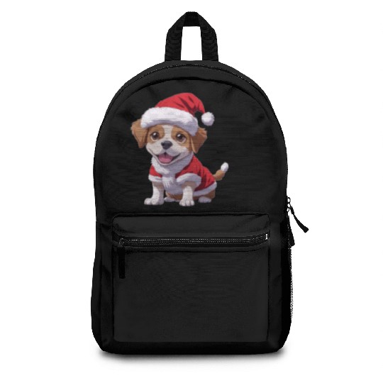 Santa Paws: The Cutest Christmas Puppy Backpacks