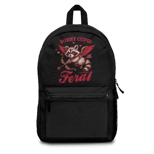 Sorry cupid I ve been feral Backpacks