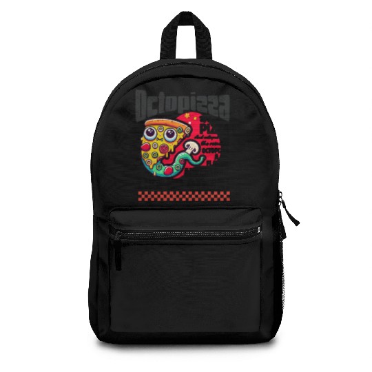 Octopizza Pizza And Octopus Fantasy Backpacks