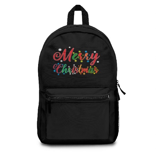 Holly Jolly Holidays : Merry Christmas Backpacks
