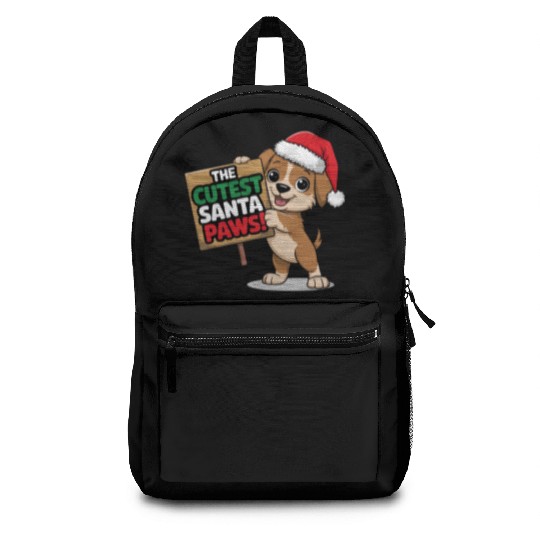 Cutest Santa Paws Backpacks