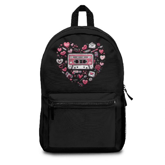 Valentines, Valentines Day, Retro Valentine Backpacks