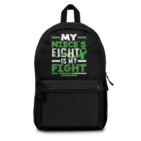 Non-Hodgkin Lymphoma Awareness My Niece Fight Backpacks