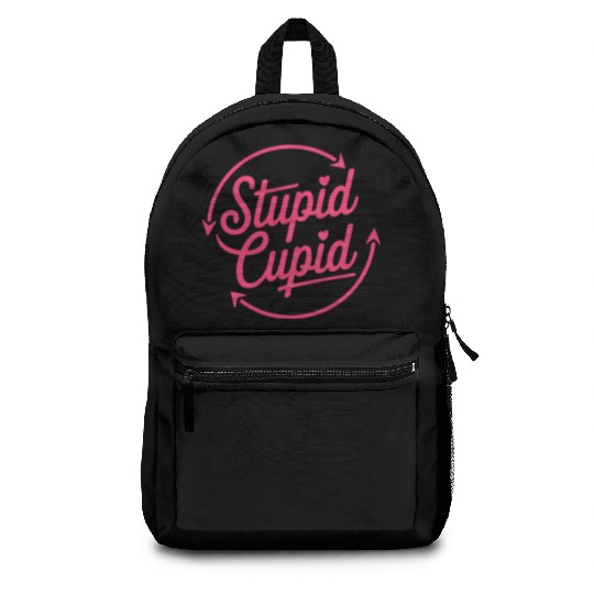 Stupid Cupid Sublimation Backpacks
