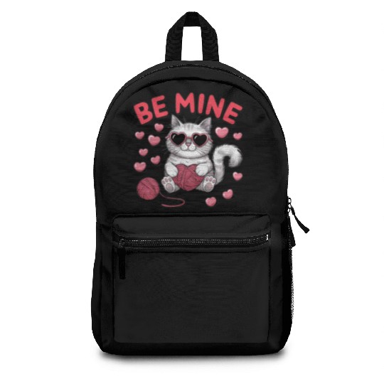 Be Mine Valentine Trendy Funny Vintage Backpacks