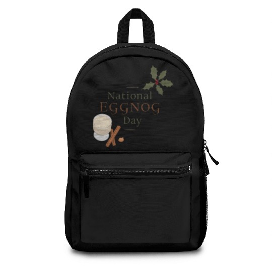 Celebrate National Eggnog Day Backpacks