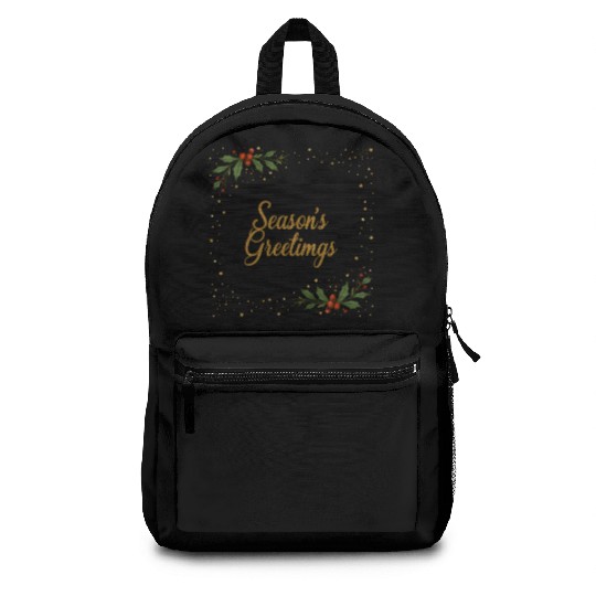 season's greetings Backpacks