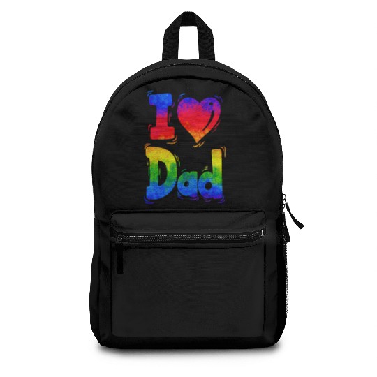 i love you dad pappa favorite Best Father pops dad Backpacks
