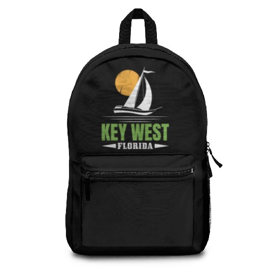 KEY-WEST FLORDIA Sailing West Keys Sailing Outfit Backpacks