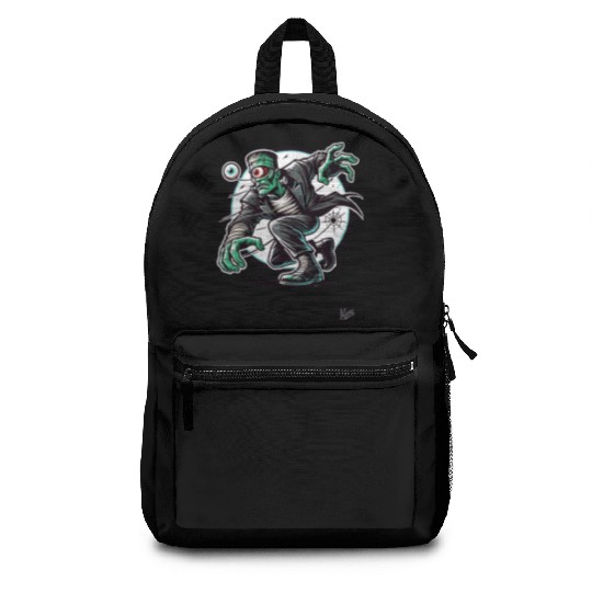 The Green One-Eyed Cyclops Monster Backpacks