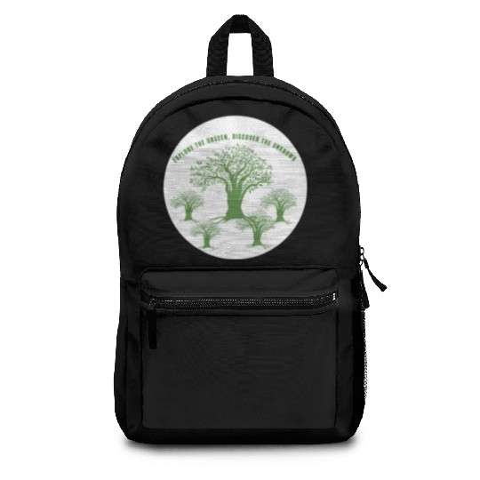 Green Tree Environmentalism Advocacy Backpacks