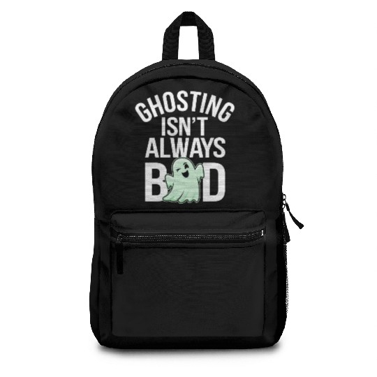 Paranormal Comedy Funny Ghost Humor Lighthearted Backpacks